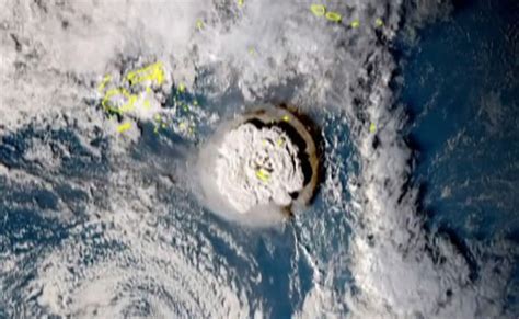 Tsunami Warning For US West Coast, Flooding In Hawaii After Tonga Eruption