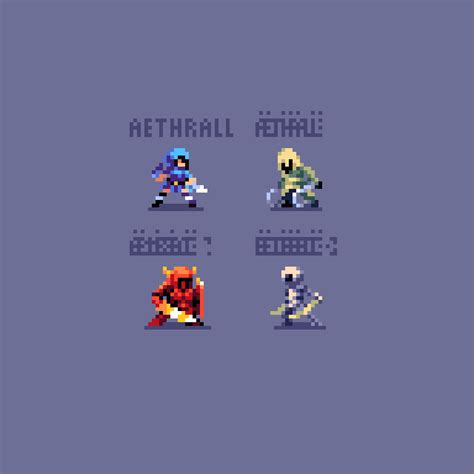 Some 16x16 sprites : r/PixelArt