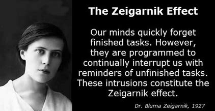 Zeigarnik Effect: A Counterintuitive Approach to Boost Your Productivity - KosmoTime