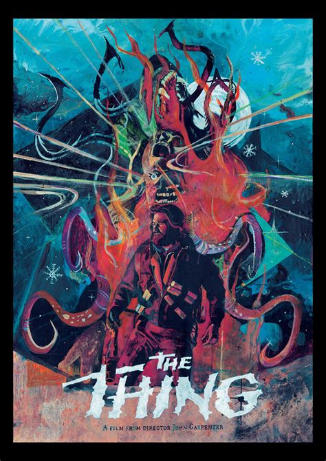 The Thing by Dom Bittner - Home of the Alternative Movie Poster -AMP-