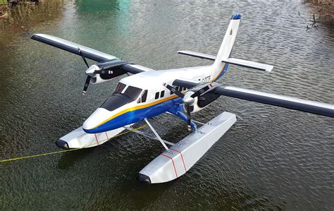 Twin Otter float plane almost ready. Floated it at our flooded field today. C'mon spring! : r ...