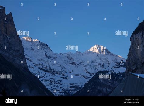 Lauterbrunnen and winter hi-res stock photography and images - Alamy