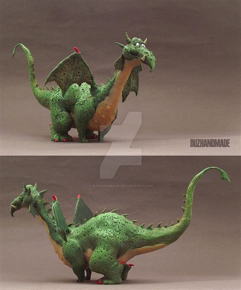 Fat Dragon by buzhandmade on DeviantArt