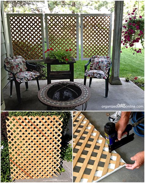 10 diy patio privacy screen projects free plan – Artofit