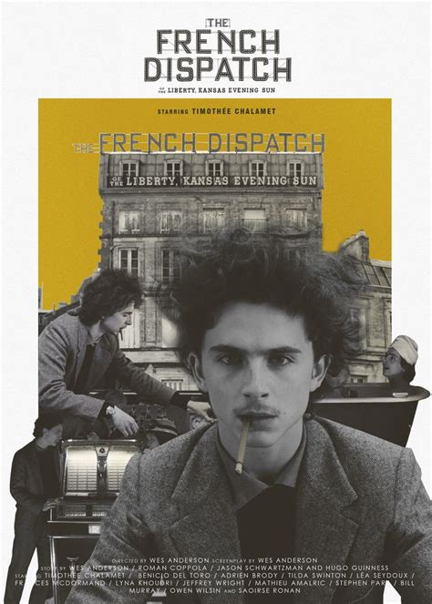 The French Dispatch - Movie poster | Mejores carteles de películas, Poster de peliculas, Póster ...