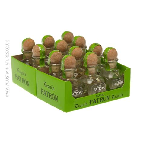 Mini Patron Tequila Silvers | Patron silver tequila, Patron tequila, Patron silver