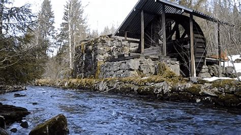 River Water Wheel GIF by Jerology - Find & Share on GIPHY