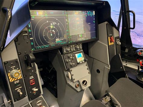 Cockpit simulator shows off the (partially) made-in-Utah F-35 Lightning II fighter jet | KJZZ