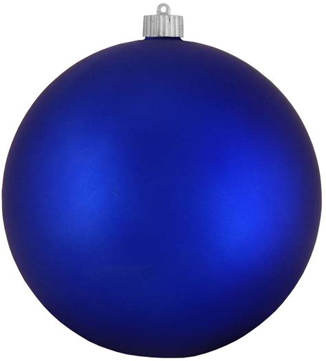 Christmas by Krebs Large Christmas Ornaments Matte Blue 8" (200mm) - Walmart.com - Walmart.com