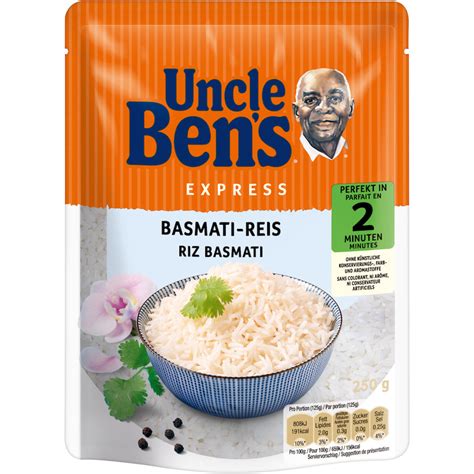 Uncle Ben's Basmati microwavable rice • EuropaFoodXB • Buy food online from Europe • Best price