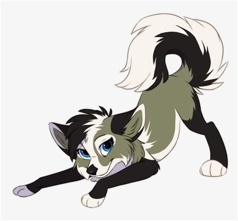 Anime Wolf Pup - Free Transparent PNG Download - PNGkey