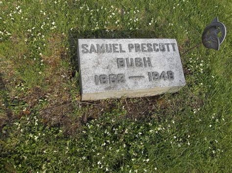 Travels of a Hobgoblin Taphophile: Samuel Prescott Bush - Green Lawn Cemetery