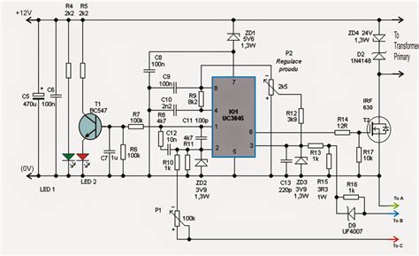 Smps Power Supply Circuit Diagram