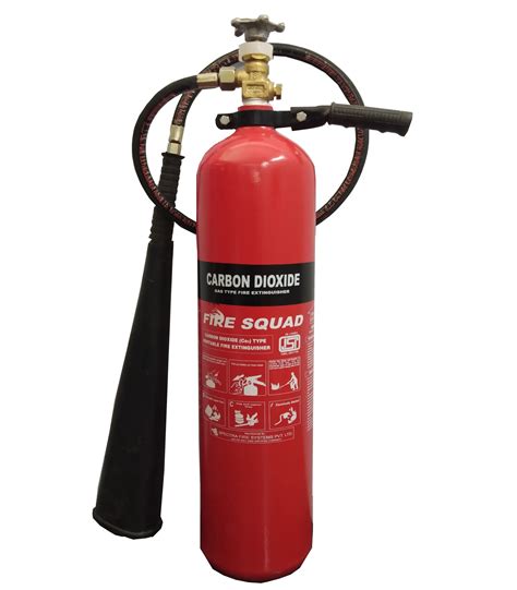 CO2 TYPE FIRE EXTINGUISHER CAPACITY 4.5KG BRAND FIRE SQUAD - Daman Fire Service