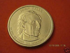 2009-P BU Mint State (John Tyler) US Presidential One Dollar Coin | eBay