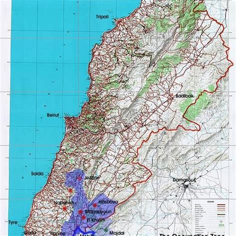 Rivers in South Lebanon | Download Scientific Diagram