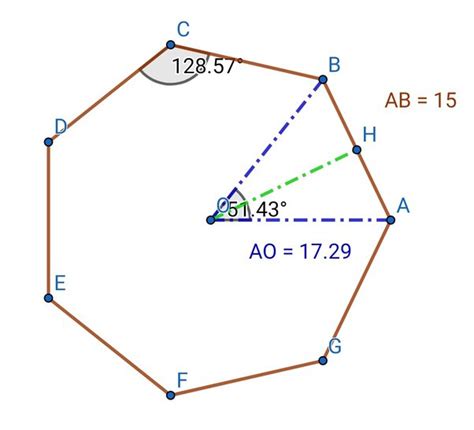 Heptagon Angles