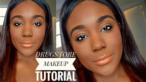 Fresh Face Natural Drugstore Makeup Tutorial For Black Women 2017 - YouTube