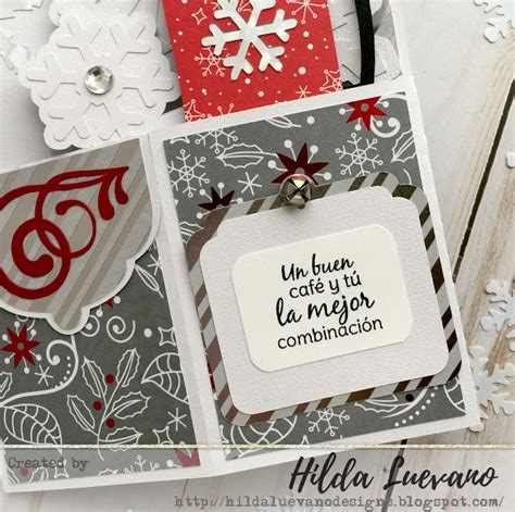 Hilda Designs: Snowflake Cocoa/ Coffee Card