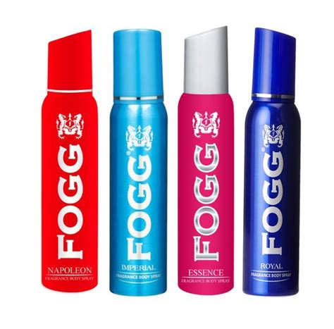 Fogg Imperial + Majestic + Napoleon + Essence deodorant Body Spray-For ...