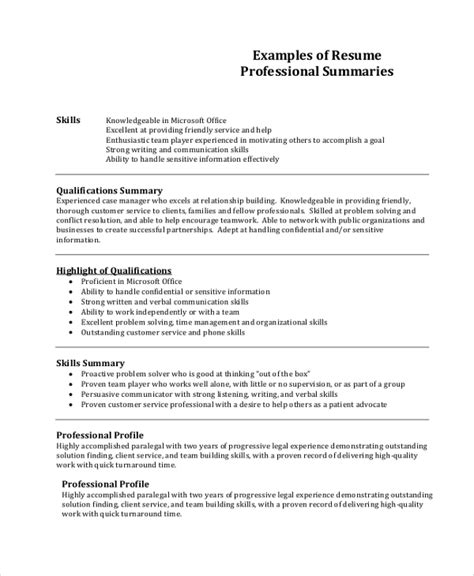 FREE 7+ Sample Professional Resume Templates in PDF | MS Word