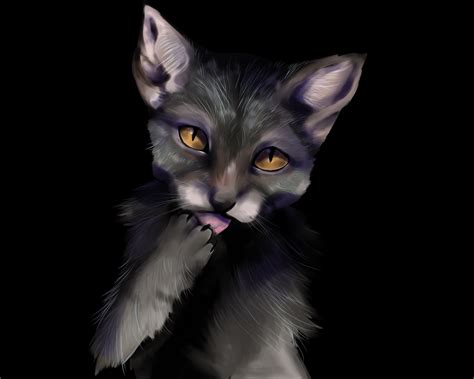 werewolf cat by cy-krio on DeviantArt