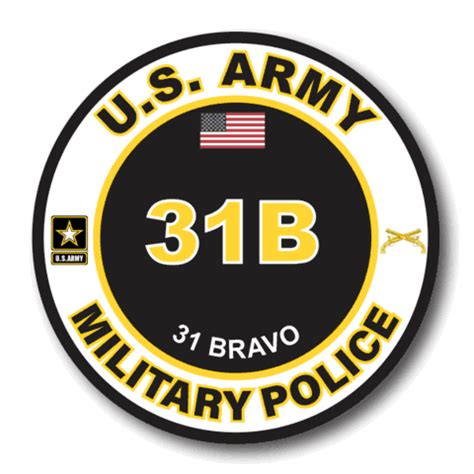 US Army 31B Military Police MOS Decal