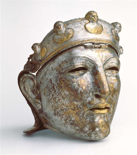 Ancient Roman helmet worn by the elite Roman cavalry (equites Romani). 1st century AD | Roman ...