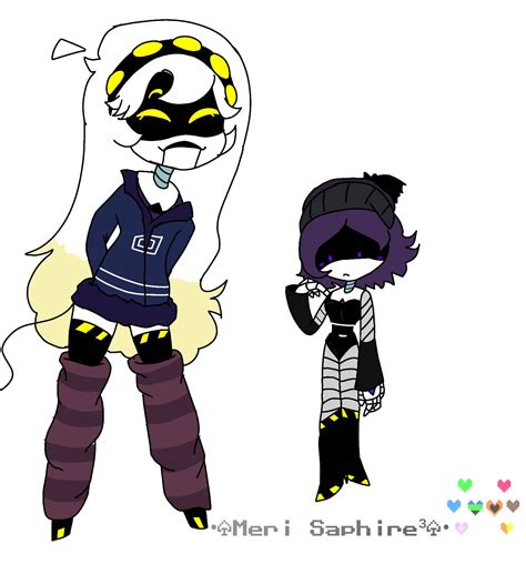 Allie and Uzi Switch aroo outfit! {Murder Drones} by MeriSaphire3 on DeviantArt