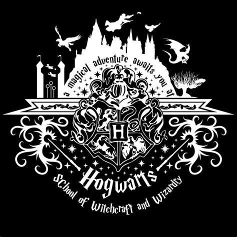 Welcome to Hogwarts (white) by johnnygreek989 on DeviantArt