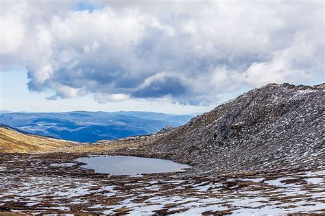 Snowy Mountains, Australia - WorldAtlas