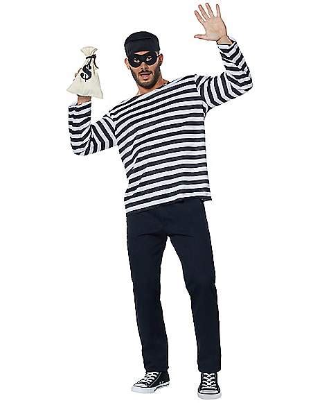 Adult Burglar Costume - Spirithalloween.com