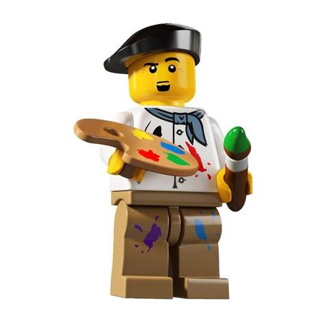 LEGO Minifigure Series 4 Artist | BrickEconomy