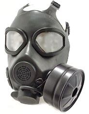 Complete US Military M45 Gas Mask kit with accessories including SOG hose and more - new ...