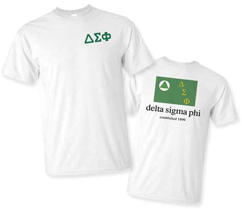 Delta Sigma Phi Flag T-shirts - Greek Gear