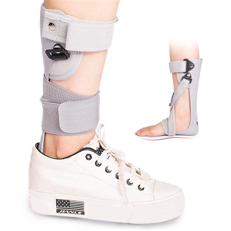 Medical Afo Foot Drop Brace Splint Ankle Foot Orthosis AFO Walking With ...