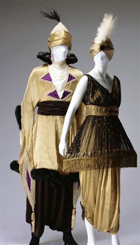 Paul Poiret - Tendance Orientale - Les Ballets Russes - Costumes