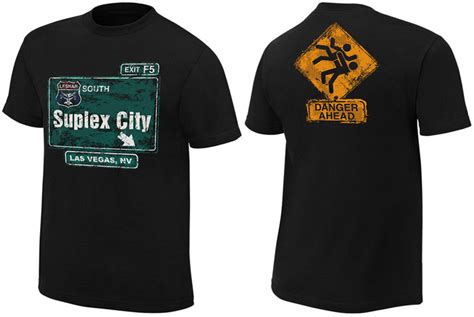 Brock Lesnar WWE Suplex City Las Vegas Shirt | FighterXFashion.com