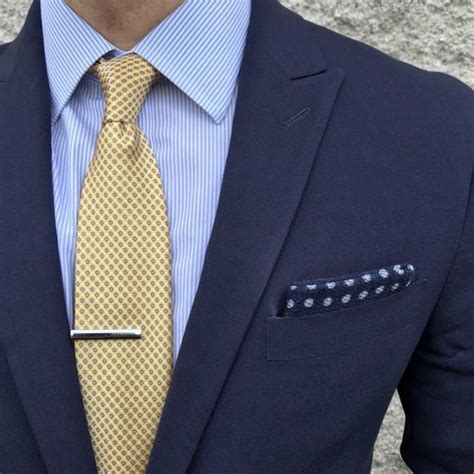 A strong yellow tie is a must after a long weekend. Yellow is a great ...