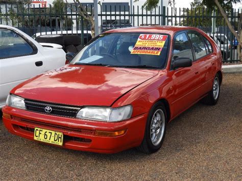 1994 TOYOTA COROLLA AE92 SE HATCHBACK 5DR AUTO 3SP, 1.6 - JFFD4011215 ...