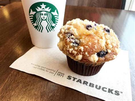 Starbucks Blueberry Muffin and Coffee | 5 O'Clock Coffee Club