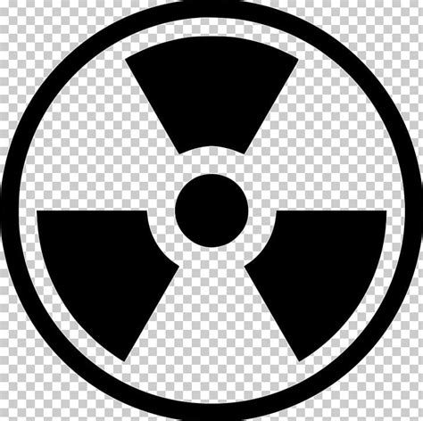 Radioactive Decay Radiation Hazard Symbol PNG, Clipart, Area, Atom, Biological Hazard, Black ...