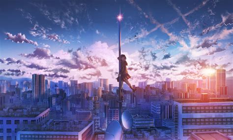 Anime City Wallpaper 4k Pc Chiller - IMAGESEE