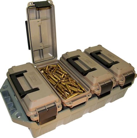 KIT 4 boites de munitions sur Ammo Crate MTM AC4C - Elite Gun Shop