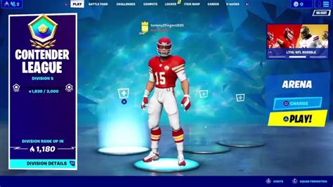 Is NFL Star Patrick Mahomes Getting A Fortnite Icon Series Skin? | GINX ...