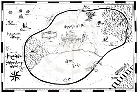 Printable Map Of Hogwarts - Free Printable World Awaits!