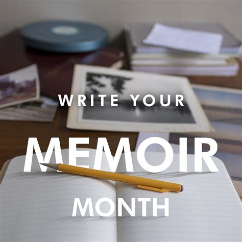 Write Your Memoir Month - Creative Nonfiction