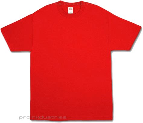 Best Photos of Red Blank T-Shirt Template - Red Blank T-Shirts ...