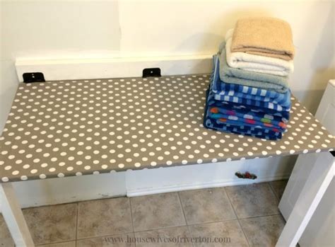 diy-fold-down-laundry-table4-1024x755 - The Idea Room