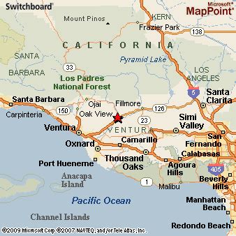 Where is Santa Paula, California? see regional map & more